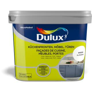 Dulux 5280677 Glänzend Weiß 750 ml Fresh up Küchenfront Möbel Türen Renovieren