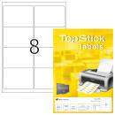 TopStick 99,1x67,7 mm Klebeetiketten Labels A4 100 Blatt...
