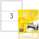 TopStick 200x95 mm Klebeetiketten Labels A4 100 Blatt zum...