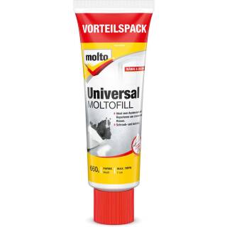Molto Universal Moltofill Weiß 660g Vorteilspack Fertigspachtel