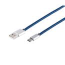 USB Typ C Kabel 0,90m USB-A Stecker > USB Typ-C...