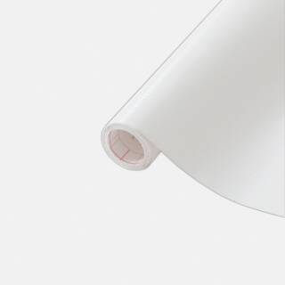 d-c-fix Klebefolie Uni Lack Weiß Möbelfolie Selbstklebend Dekor 200 x 45 cm