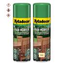 Xyladecor Teak Möbelöl 0,5 l Spray Teak / Farblos Außen Hartholz Restaurieren