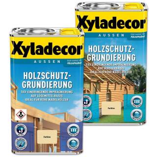 Xyladecor Holzschutz-Grundierung 0,75 l Lösemittel o. Wasserbasis lösemittelfrei