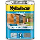 Xyladecor Holzschutz-Lasur PLUS Grau 4 l Außen...