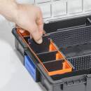 Allit EuroPlus Pro K44/23 Profi Kleinteilekoffer Box Kasten Transparenter Deckel