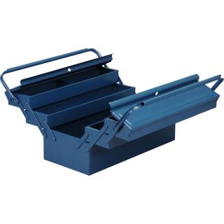 Allit McPlus Metall 5/47 Werkzeugkasten Koffer blau Universalkoffer leer Leerkoffer Werkzeug Kiste