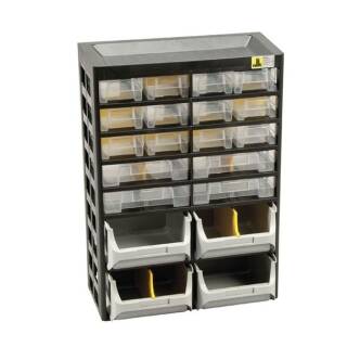 Allit Varioplus Basic D 34 Kleinteilemagazin Sortimentskasten Sortierbox Organizer