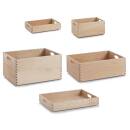 Allzweckkiste Buche Holz-Kiste Holz-Box Spielzeugbox Box...