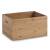 Zeller Aufbewahrungskiste Bambus Allzweckbox Holzkiste Spielzeug Büro Haushalt 40x30x21 cm 13342