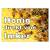 Werbeschild HONIG direkt vom Imker A3 (42x30 cm) Imkerei Werbung Schild Bienen