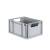Allit ProfiPlus EuroEco O Eurobehälter in verschiedenen Höhen Industriequalität Eurobox Lagerkiste grau 400 x 300 mm