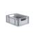 Allit ProfiPlus EuroEco O Eurobehälter in verschiedenen Höhen Industriequalität Eurobox Lagerkiste grau 400 x 300 mm