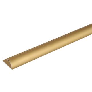 ALBERTS Abschlussprofil Aluminium goldfarbig eloxiert 1000x24,5x13,5 mm lichte Höhe 9 mm