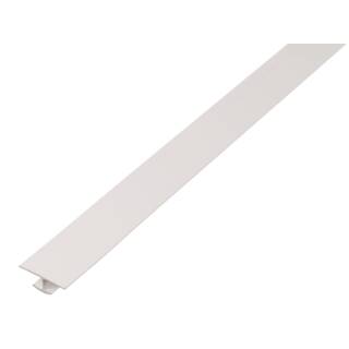 ALBERTS H-Profil PVC-U weiß 1000x45x20 mm Breite unten 30 mm Materialstärke 1 mm