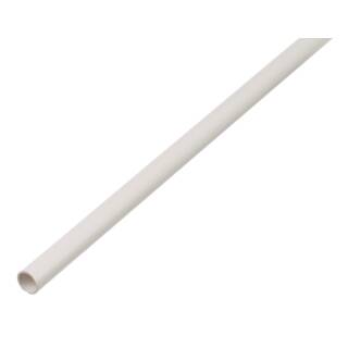 ALBERTS Rundrohr PVC-U weiß 1000x10x10 mm Materialstärke 1 mm Ø 10 mm