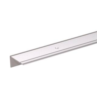 ALBERTS Treppenkanten Schutzprofil Aluminium silberfarbig eloxiert 1000x45x23 mm