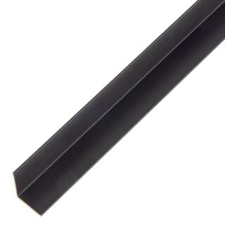 ALBERTS Winkelprofil Aluminium schwarz eloxiert 1000x15x15 mm Materialstärke 1 mm
