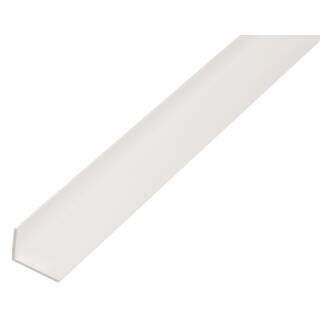 ALBERTS Winkelprofil PVC-U weiß 1000x25x20 mm Materialstärke 2 mm