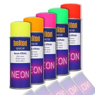 Belton special Sprühlack Spraydose Neon 400 ml alle Farben