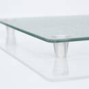 Zeller Glasschneideplatten-Set 4-Plattenkochfeld 52x30x3 cm