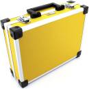 Allit AluPlus Basic >L< 35 Utensilien-/Verpackungskoffer Schminkkoffer gelb