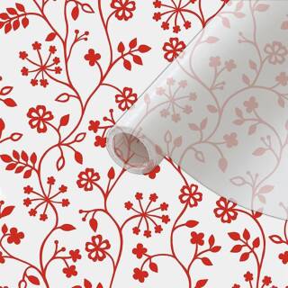 d-c-fix Fensterfolie Tord Rot Selbstklebefolie Klebefolie Milchglas-Folie 150x90 cm