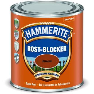 Hammerite ROST-BLOCKER 500 ml braun Rostentferner Grundierung Rostschutz Rostfrei