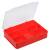 Allit EuroPlus Basic 18/6 Sortimentskasten Kleinteilebox Aufbewahrungsbox rot