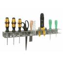 Werkzeughalter Universal, Stahlblech, StorePlus System >M< 62, grau