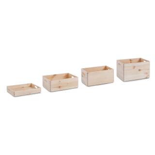 Zeller Allzweckkiste Kiefer Holzkiste Holzbox Box Kiste
